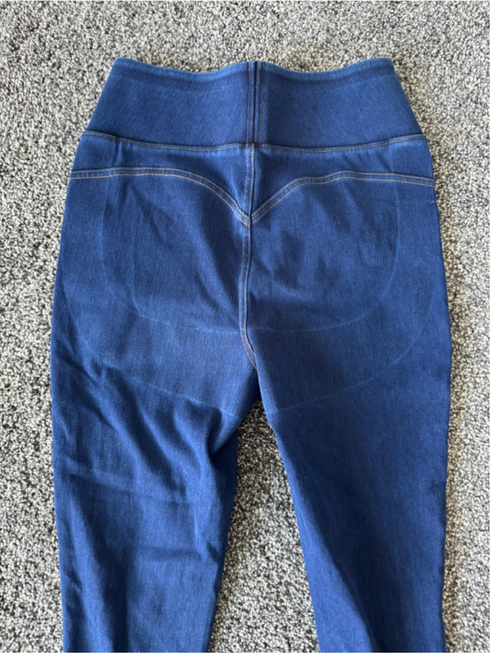 Halara Flex™ High Waisted Tummy Control Butt Lifting Denim Leggings Small - Picture 11 of 12